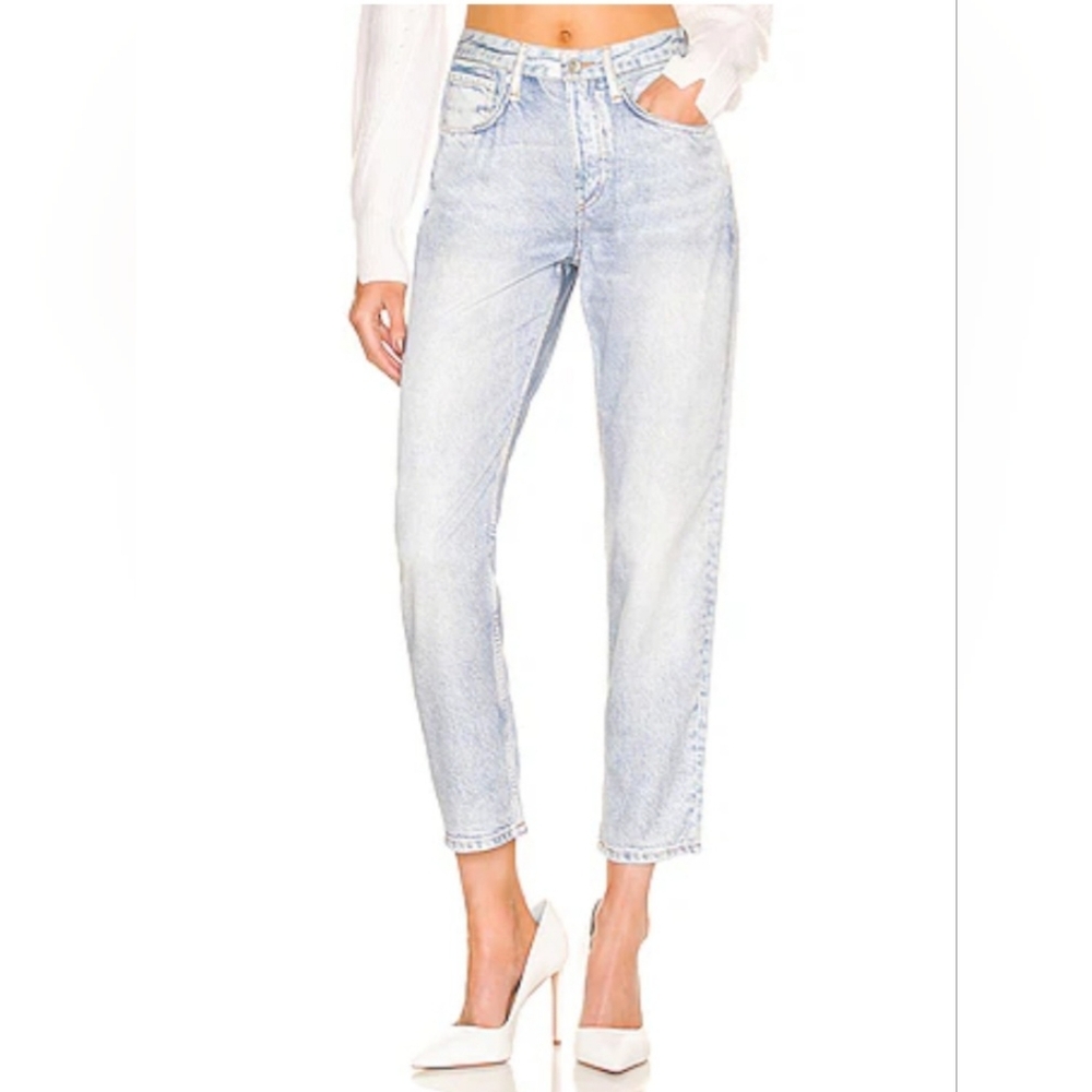 Rag & Bone Light Wash Women's Ankle Jeans